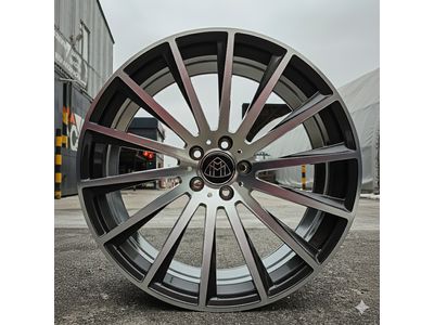 RGW 619 10x21 5x112 ET:42 dia:66.6 Gunmetal Machined Face